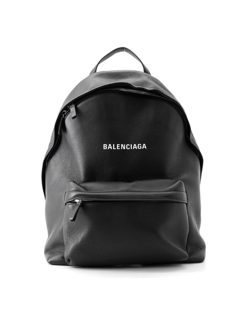 Balenciaga Backpack Everyday Leather Black
